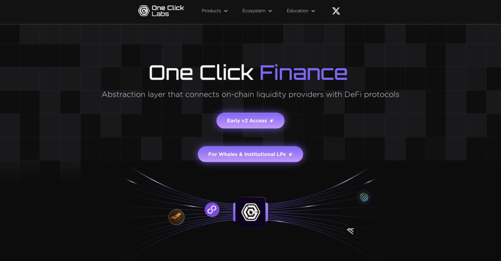 项目星探｜One Click Labs：把 DeFi 简化成“一键出金”